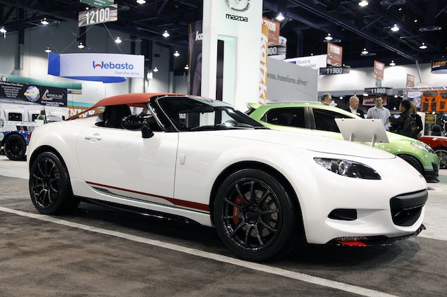 The Hog Ring - Auto Upholstery Blog - Mazda MX-5 Miata Spyder Concept 2