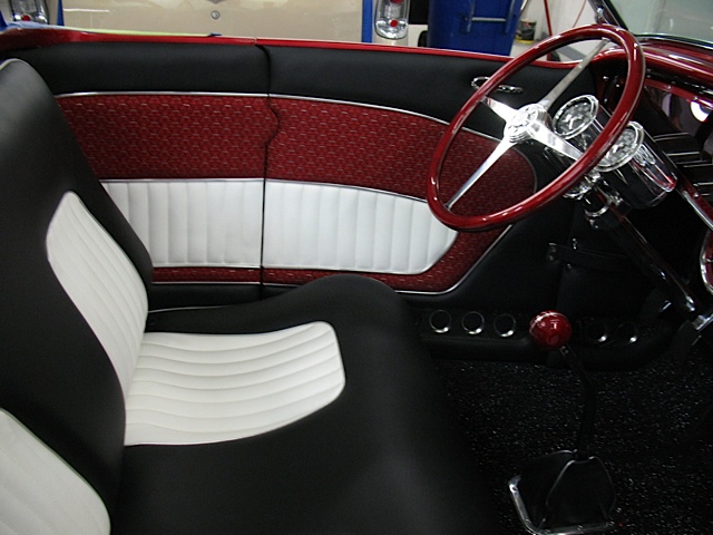 The Hog Ring - Auto Upholstery Blog - Tracy Weaver Recovery Room 4