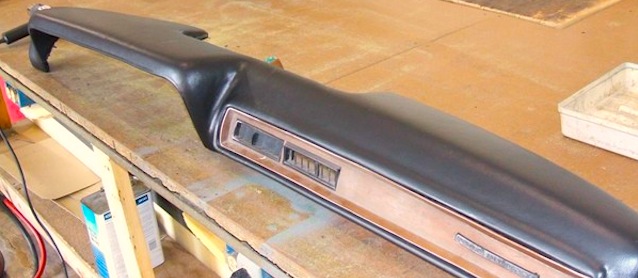 The Hog Ring - Auto Upholstery Blog - Dashboard Repair 1