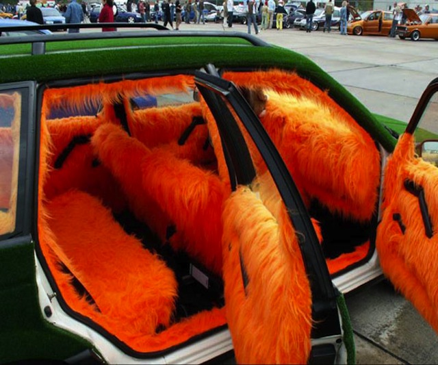 The Hog Ring - Auto Upholstery Blog - Funny Car Interior 4