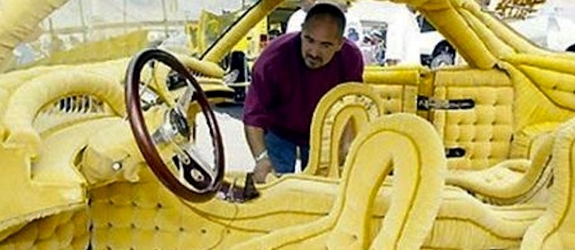 The Hog Ring - Auto Upholstery Blog - Funny Car Interior 12