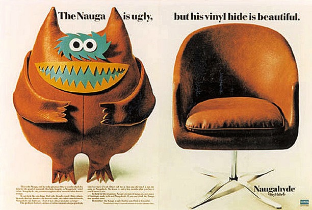 The Hog Ring - Auto Upholstery Blog - Naugahyde Nauga 2