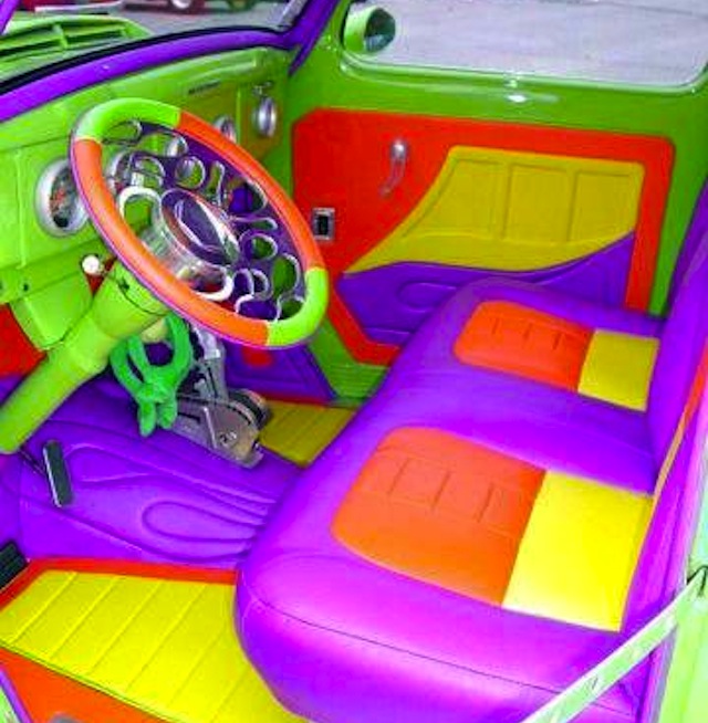 The Hog Ring - Auto Upholstery Blog - Funny Car Interior 7