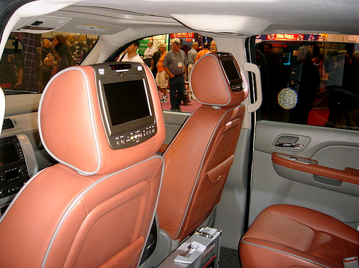 The Hog Ring - Auto Upholstery Blog - GMC Sierra NFL Truck 6
