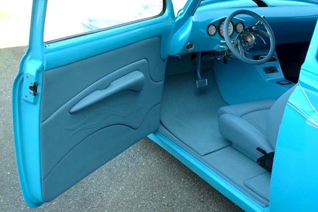 The Hog Ring - Auto Upholstery Blog - Ron Mangus Door Panels 2