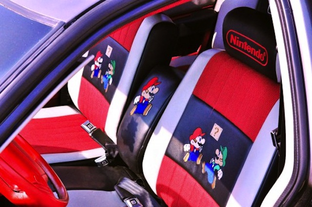 The Hog Ring - Auto Upholstery Blog - Nintendo Mario Car 1