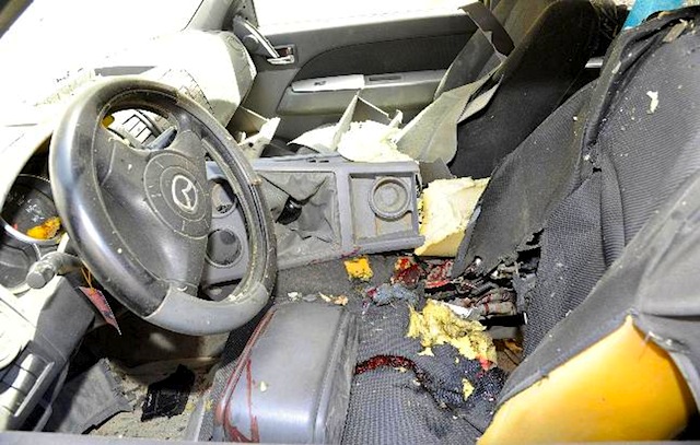 The Hog Ring - Auto Upholstery Blog - Syria Car Interior Bomb