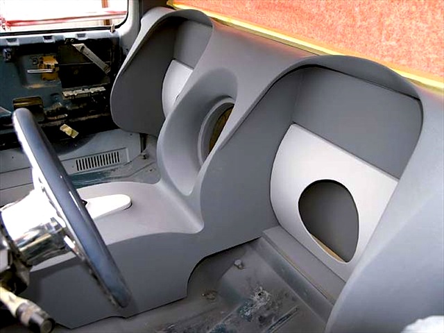 The Hog Ring - Auto Upholstery Community - Vision Audio Fiberglass Car Interior 3