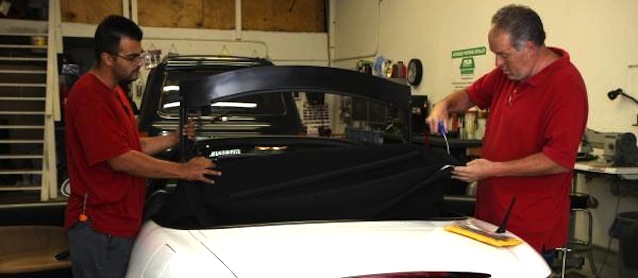 The Hog Ring - Auto Upholstery Community - Install Convertible Top