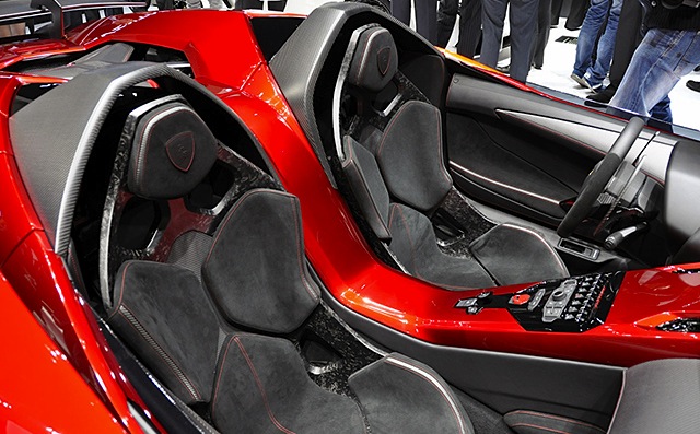 The Hog Ring - Auto Upholstery Community - Lamborghini Aventador J roadster CarbonSkin 3