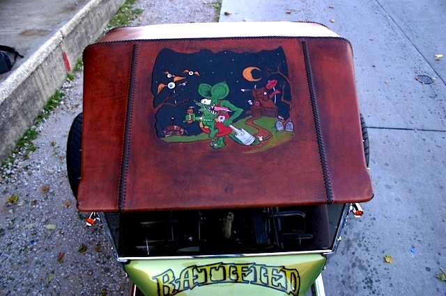 The Hog Ring - Auto Upholstery Community - 1923 Ford Model T LeatherSeats.com 3