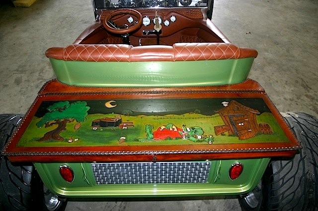 The Hog Ring - Auto Upholstery Community - 1923 Ford Model T LeatherSeats.com 4