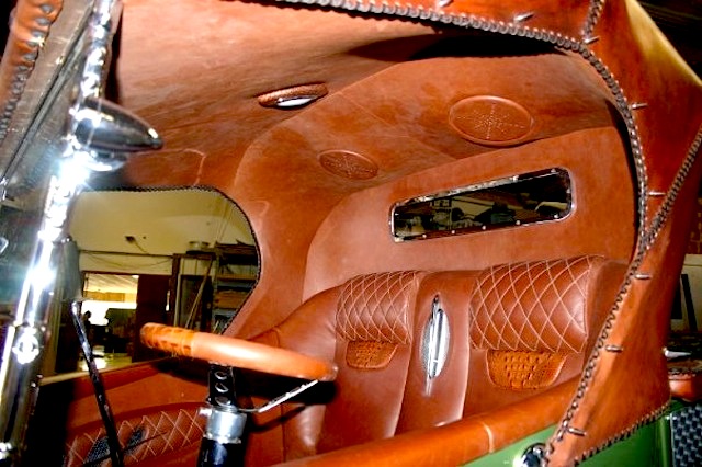 The Hog Ring - Auto Upholstery Community - 1923 Ford Model T LeatherSeats.com 6