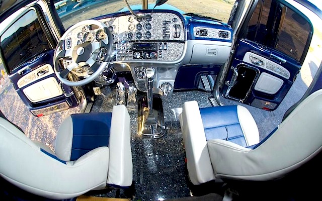 The Hog Ring - Auto Upholstery Community - Custom Big Rig Interior 10