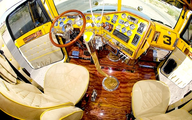 The Hog Ring - Auto Upholstery Community - Custom Big Rig Interior 9