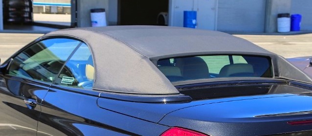 The Hog Ring - Auto Upholstery Community - BMW Moonlight Black Convertible Top 1