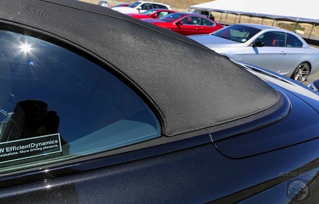 The Hog Ring - Auto Upholstery Community - BMW Moonlight Black Convertible Top 2a