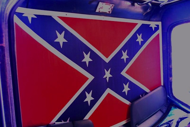 The Hog Ring - Auto Upholstery Community - DIY Confederate Flag Headliner 4