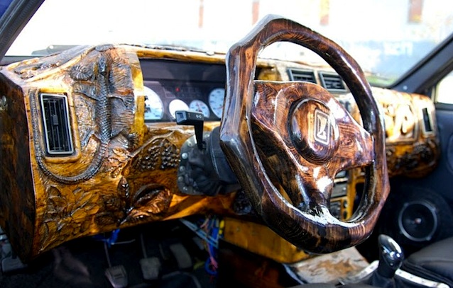 The Hog Ring - Auto Upholstery Community - Lada Wood Dashboard