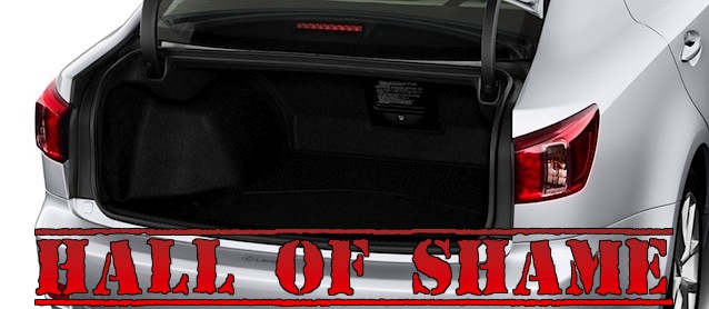 The Hog Ring - Auto Upholstery Community - Lexus Trunk Child Endangerment