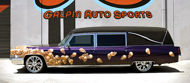 The Hog Ring - Auto Upholstery Community - Galpin Auto Sports Custom Hearse 1