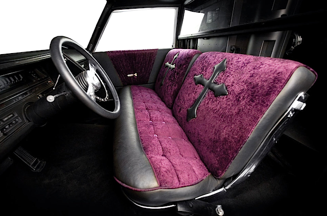 The Hog Ring - Auto Upholstery Community - Galpin Auto Sports Custom Hearse 2