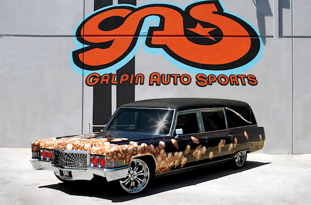 The Hog Ring - Auto Upholstery Community - Galpin Auto Sports Custom Hearse 4