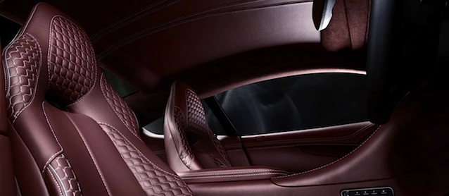 The Hog Ring - Auto Upholstery Community - 2013 Aston Martin Vanquish Hourglass Stitch 1