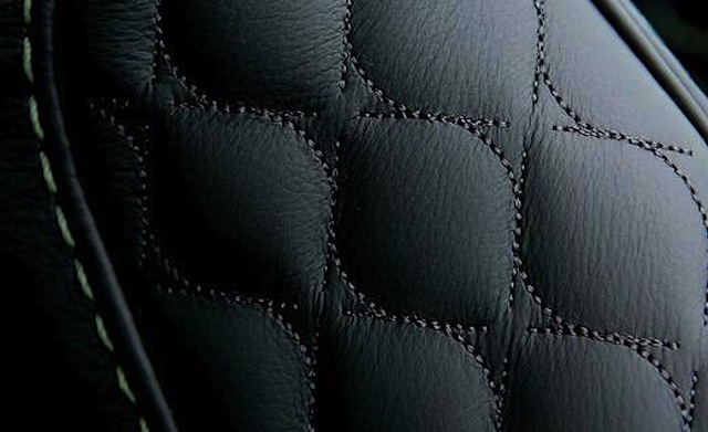 The Hog Ring - Auto Upholstery Community - 2013 Aston Martin Vanquish Hourglass Stitch 2