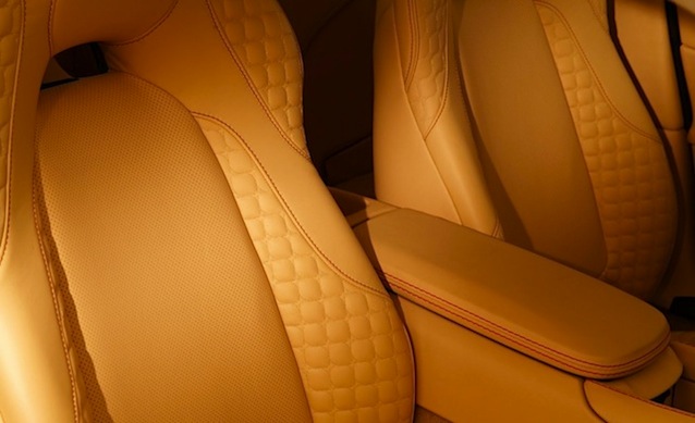 The Hog Ring - Auto Upholstery Community - 2013 Aston Martin Vanquish Hourglass Stitch 5