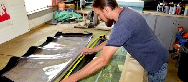 The Hog Ring - Auto Upholstery Community - Install Folding Rear Glass Window