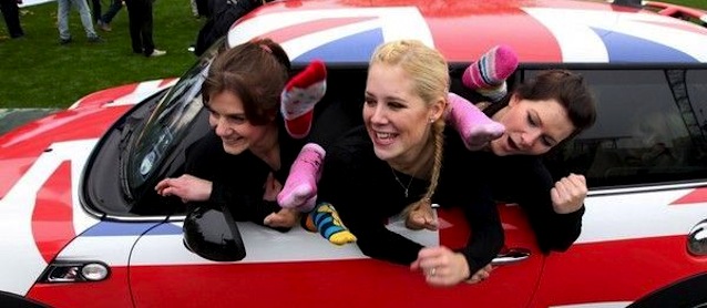 The Hog Ring - Auto Upholstery Community - Mini Cooper World Record Gymnasts