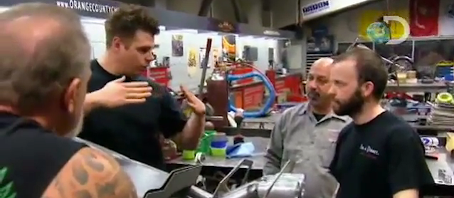 The Hog Ring - Auto Upholstery Community - OCC Pirate Upholstery Cadillac Motorcycle 1