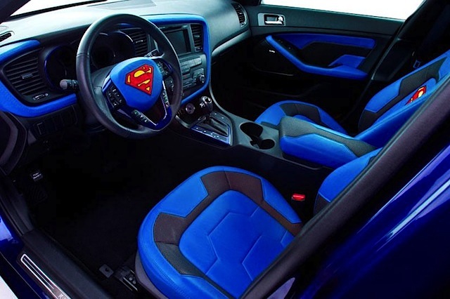 The Hog Ring - Auto Upholstery Community - Built for Justice - Kia Optima Hybrid Superman