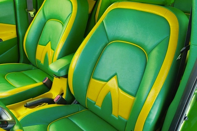 The Hog Ring - Auto Upholstery Community - Built for Justice - Kia Rio Aquaman Interior