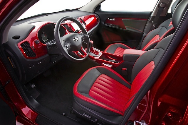 The Hog Ring - Auto Upholstery Community - Kia Sportage Wonder Woman Justice League 4