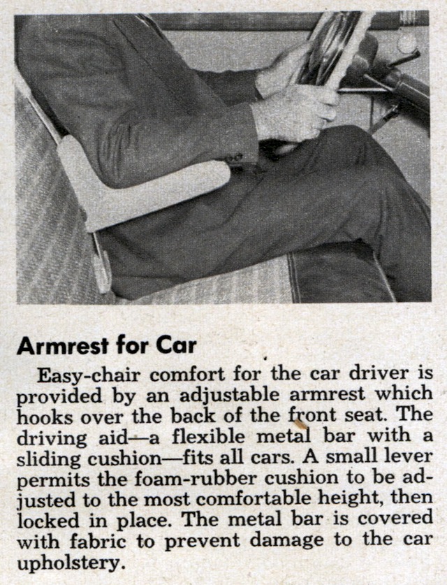 The Hog Ring - Auto Upholstery Community - Popular Science Vehicle Arm Rest