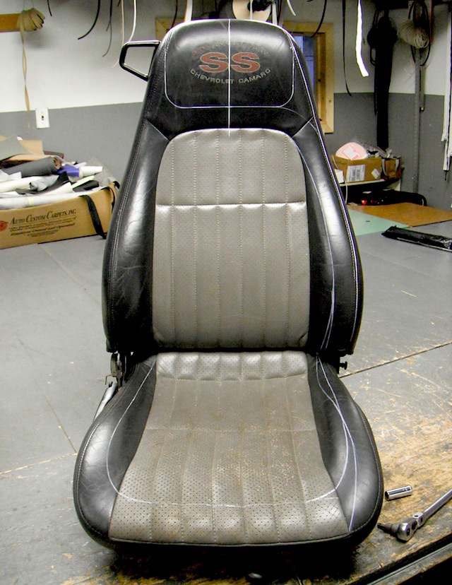 Auto Upholstery - The Hog Ring - Custom 1968 Camaro Seats - Naseem Muaddi 2