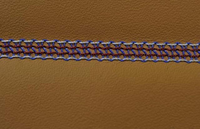 Auto Upholstery - The Hog Ring - Faurecia flat-seam stitch