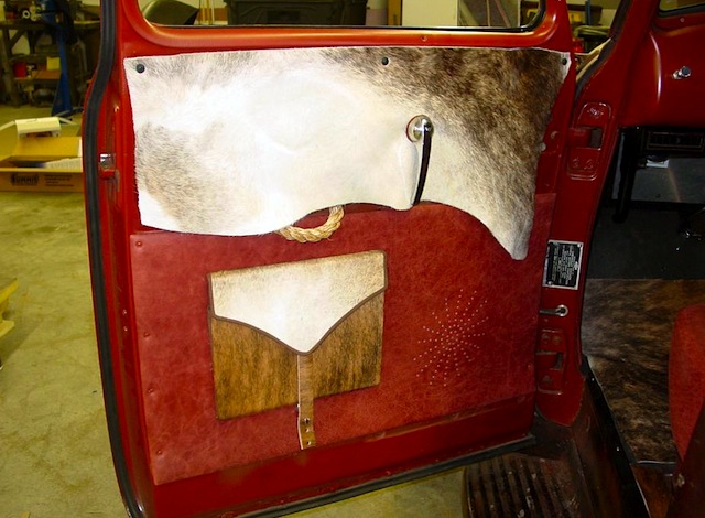 Auto Upholstery - The Hog Ring - Cow Fur