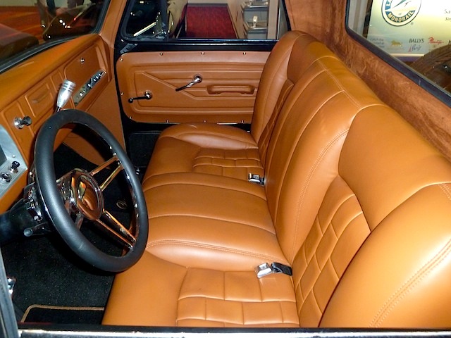 Auto Upholstery - The Hog Ring - SEMA 2013 Custom Truck Interior