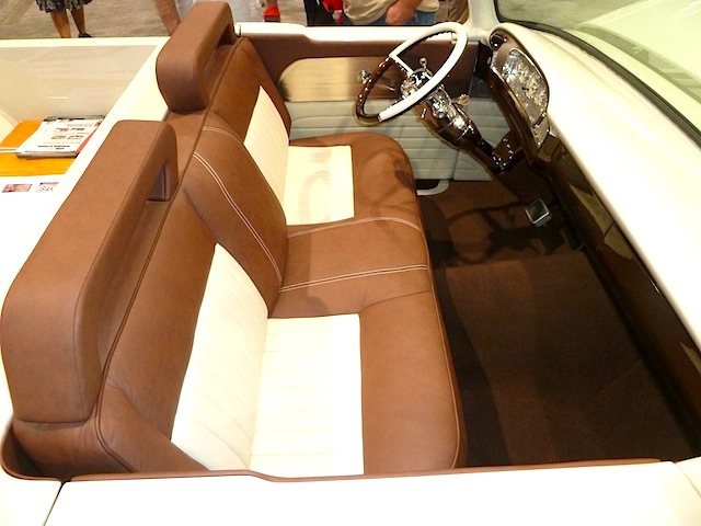 Auto Upholstery - The Hog Ring - SEMA 2013 Custom Truck Interior