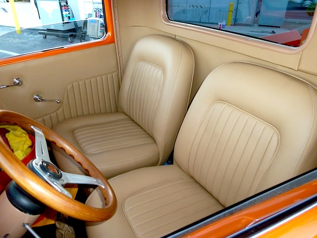 Auto Upholstery - The Hog Ring - SEMA 2013 Custom Truck Interior