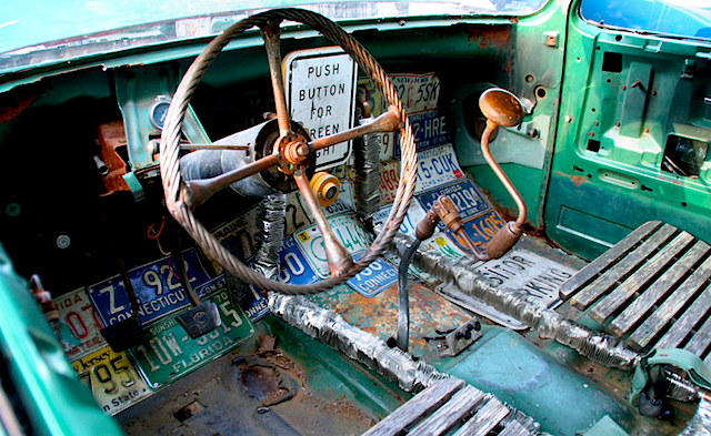 Auto Upholstery - The Hog Ring - Rat Rod Interior