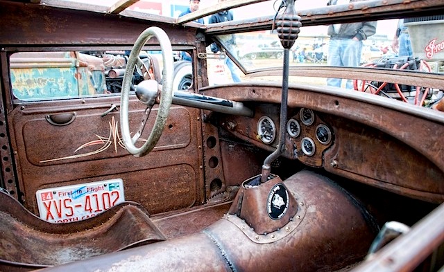 Auto Upholstery - The Hog Ring - Rat Rod Interior