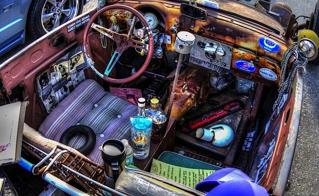 Auto Upholstery - The Hog Ring - Rat Rod Interior