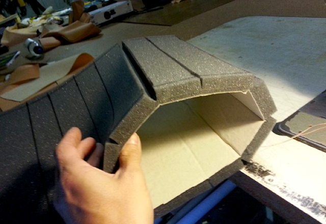 Auto Upholstery - The Hog Ring - Brent Parker Motor Trimming - 1974 Lamborghini Espada
