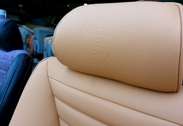 Auto Upholstery - The Hog Ring - Brent Parker Motor Trimming - 1974 Lamborghini Espada