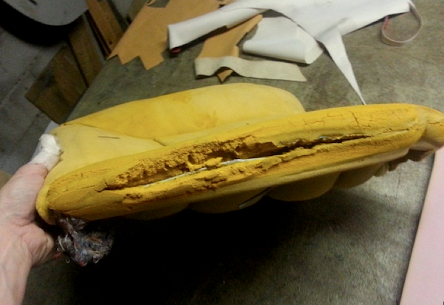 Auto Upholstery - The Hog Ring - Brent Parker Motor Trimming - 1974 Lamborghini Espada