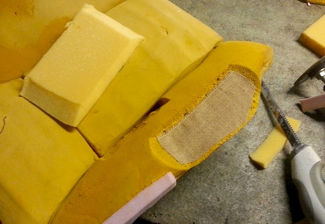 Auto Upholstery - The Hog Ring - Brent Parker Motor Trimming - 1974 Lamborghini Espada